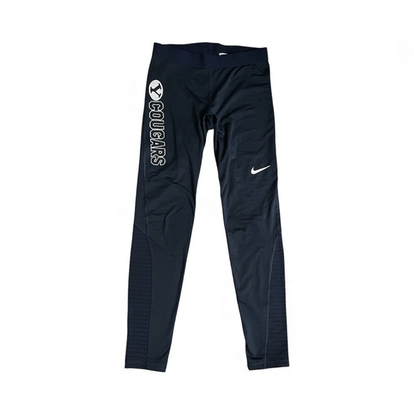 Nike Pants - Nike BYU Athletic Leggings with University Logo Brigham Young University Cougars